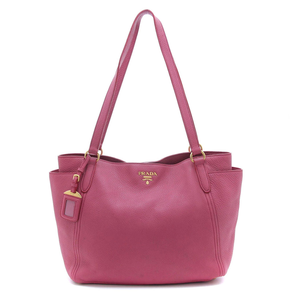 Prada Tote Pink Leather