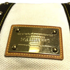 Louis Vuitton Handbag Cabas PM Antigua Cotton White — view 5