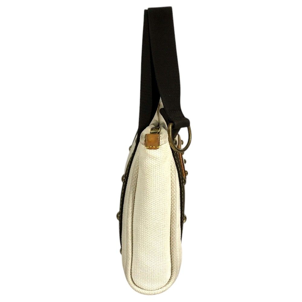 Louis Vuitton Handbag Cabas PM Antigua Cotton White — view 2