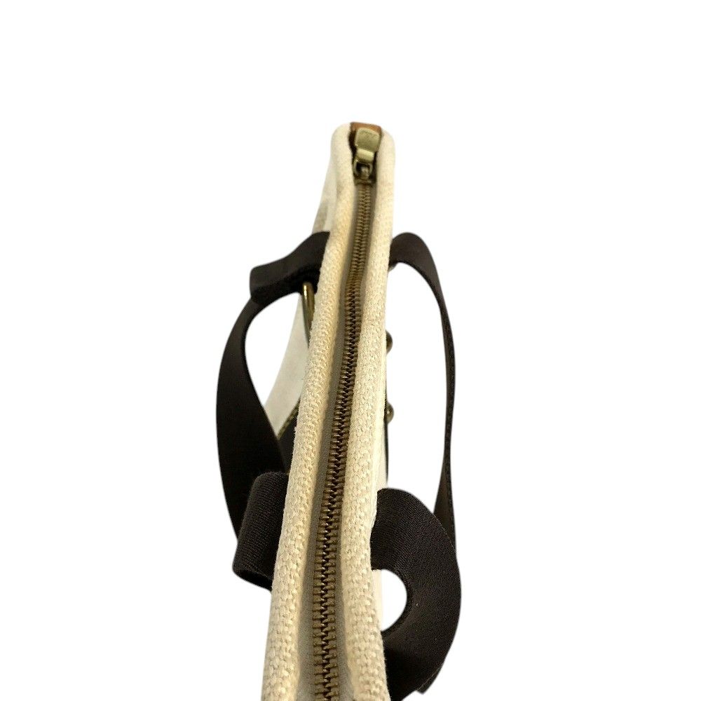 Louis Vuitton Handbag Cabas PM Antigua Cotton White — view 6