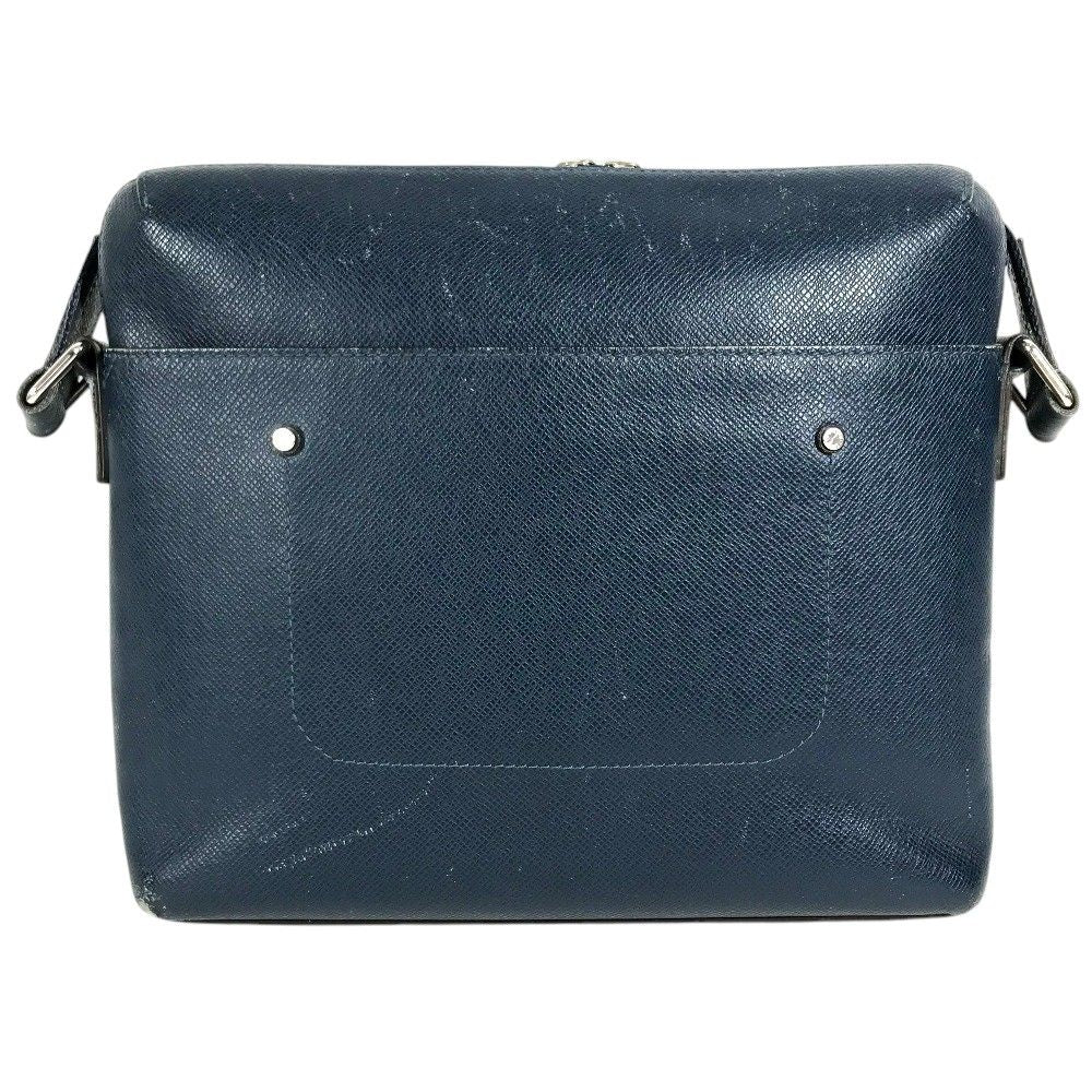 Louis Vuitton Shoulder Bag Grigori Messenger PM Taiga Leather Navy