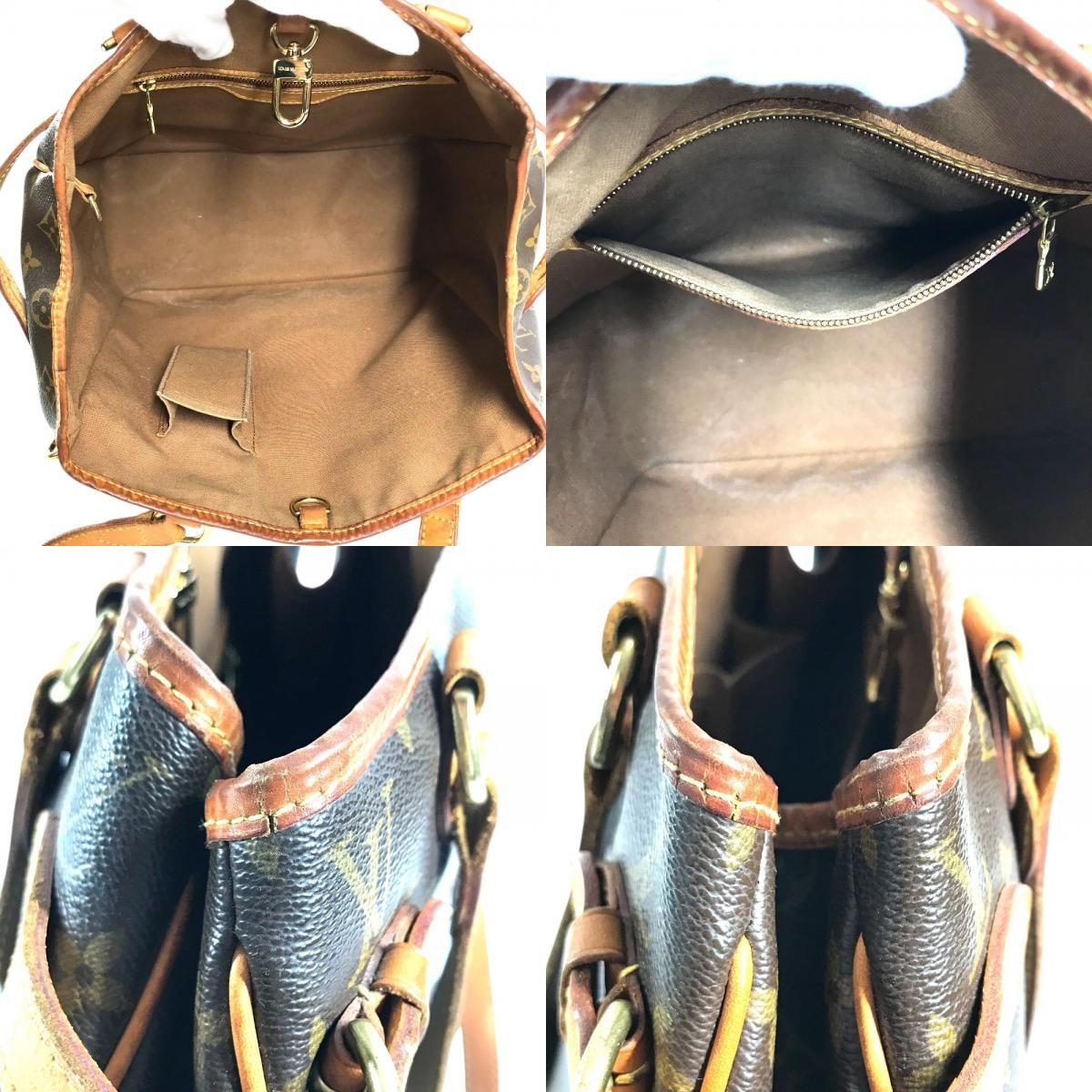 Louis Vuitton Tote Batignolles Horizon Monogram Canvas Brown — view 8
