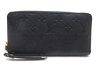 Louis Vuitton Zippy Wallet Monogram Empreinte Noir Bicolor