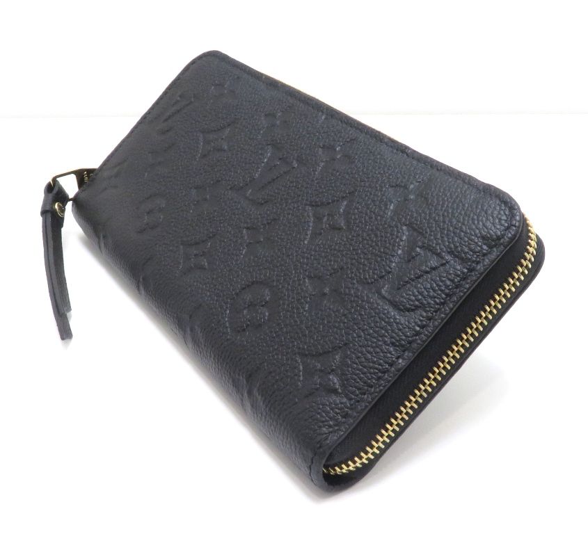 Louis Vuitton Zippy Wallet Monogram Empreinte Noir Bicolor — view 2
