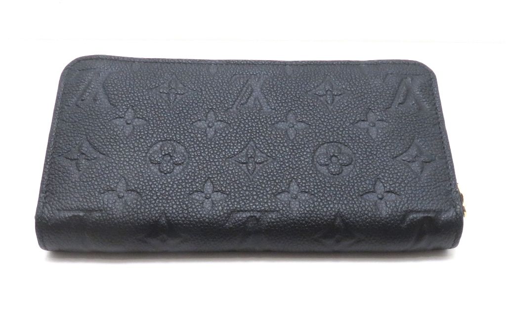 Louis Vuitton Zippy Wallet Monogram Empreinte Noir Bicolor — view 3