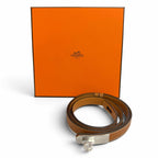 Hermes Kelly 18 Belt Veau Epsom Gold Silver — view 2