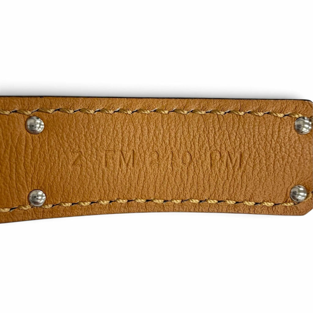 Hermes Kelly 18 Belt Veau Epsom Gold Silver — view 8