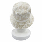 Dior Toile de Jouy Embroidered Bucket Hat White 57 — view 4