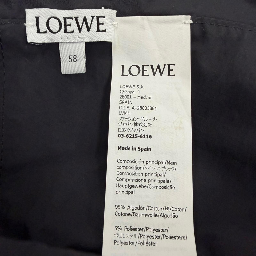 Loewe Cotton Repeat Anagram Jacquard Cow Leather Parts Hat Bucket Hat 58 — view 7