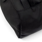 Prada Nylon Leather Backpack Black — view 7