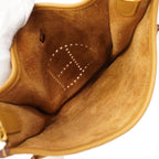 Hermes Shoulder Bag Evelyne 23 Taurillon Clemence Sesame Gold — view 4
