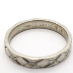Chanel Ring Quilted Full Diamond Platinum — view 4