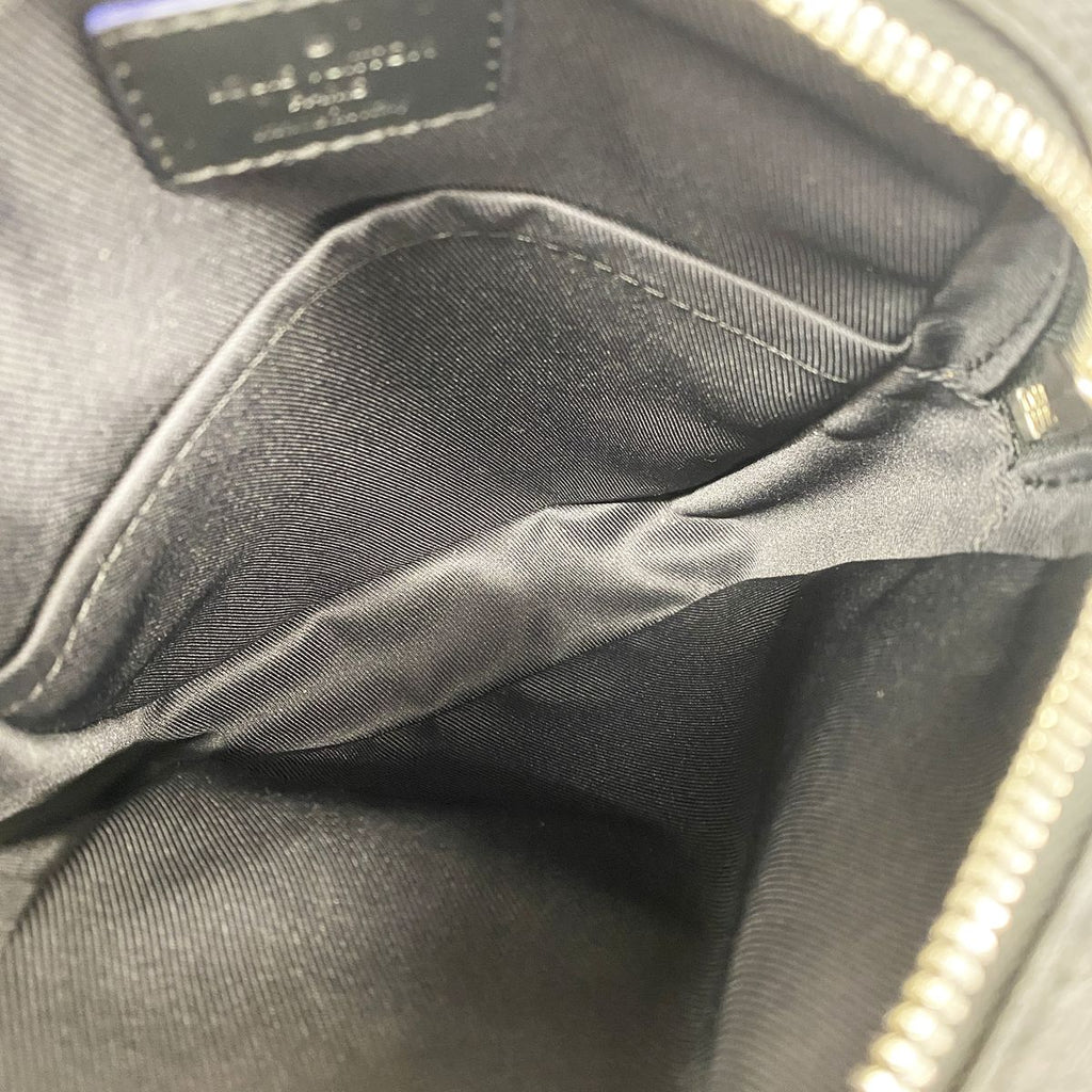 Louis Vuitton Shoulder Bag Damier Graphite Danube PM NM Black — view 4
