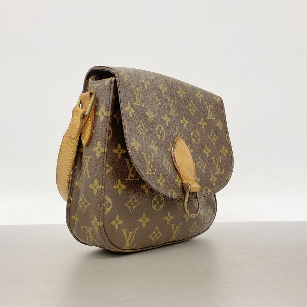 Louis Vuitton Shoulder Bag Monogram Saint-cloud GM Brown — view 2