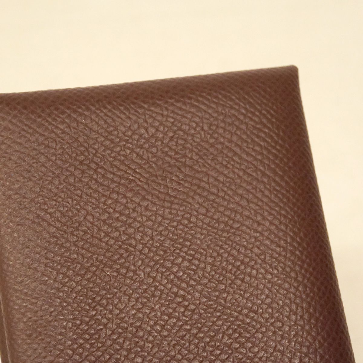 Hermes Coin Purse Calvi Duo Veau Epsom Tail Silver — view 7