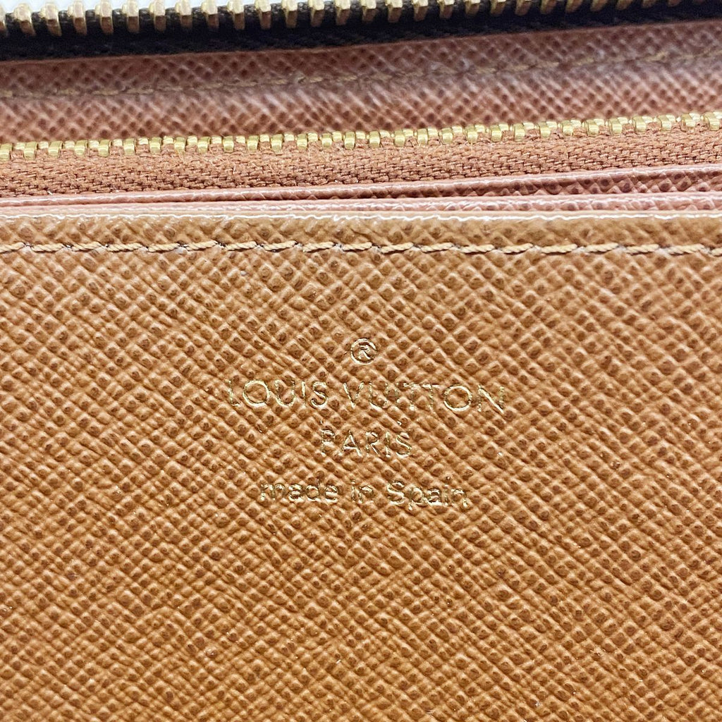 Louis Vuitton Wallet Monogram Zippy Brown — view 4