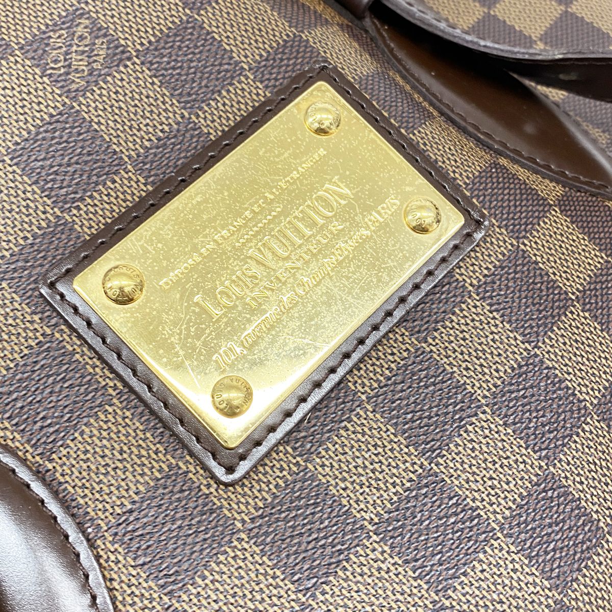 Louis Vuitton Tote Damier Hampstead MM Ebene — view 8