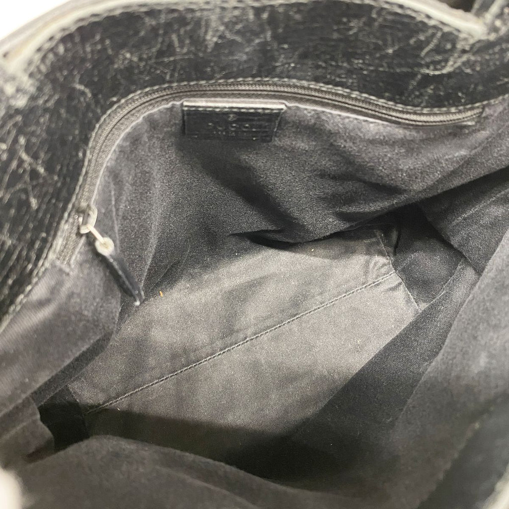 Gucci Tote GG Canvas Black Silver — view 4