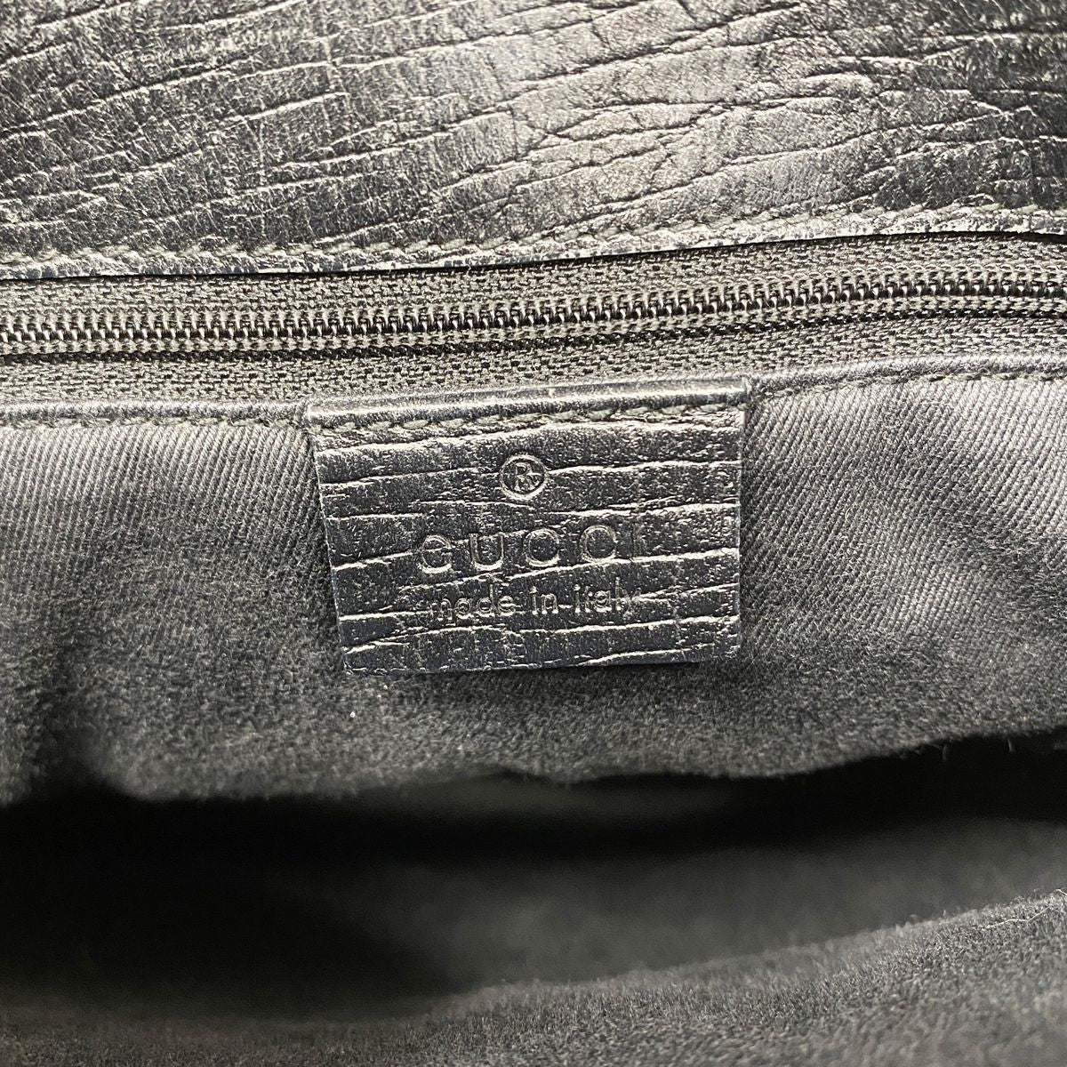 Gucci Tote GG Canvas Black Silver — view 5
