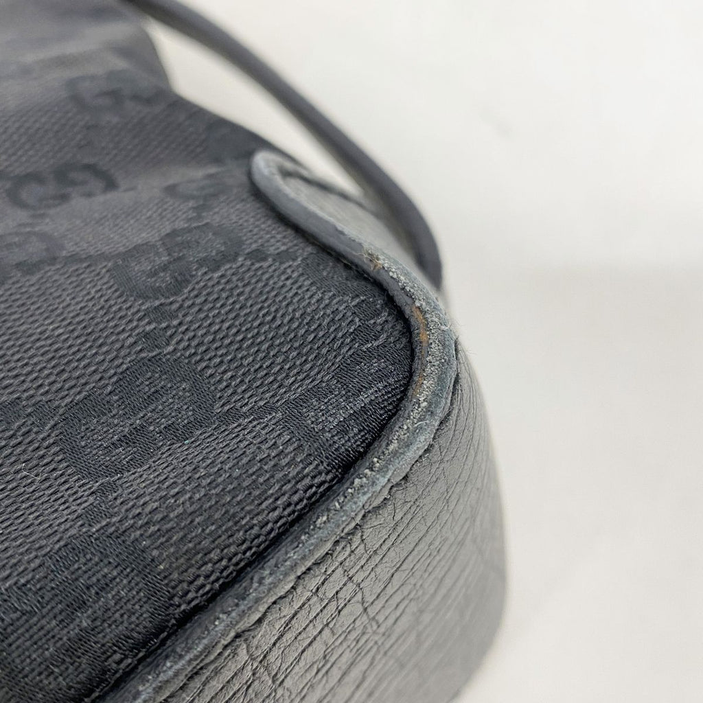 Gucci Tote GG Canvas Black Silver — view 7