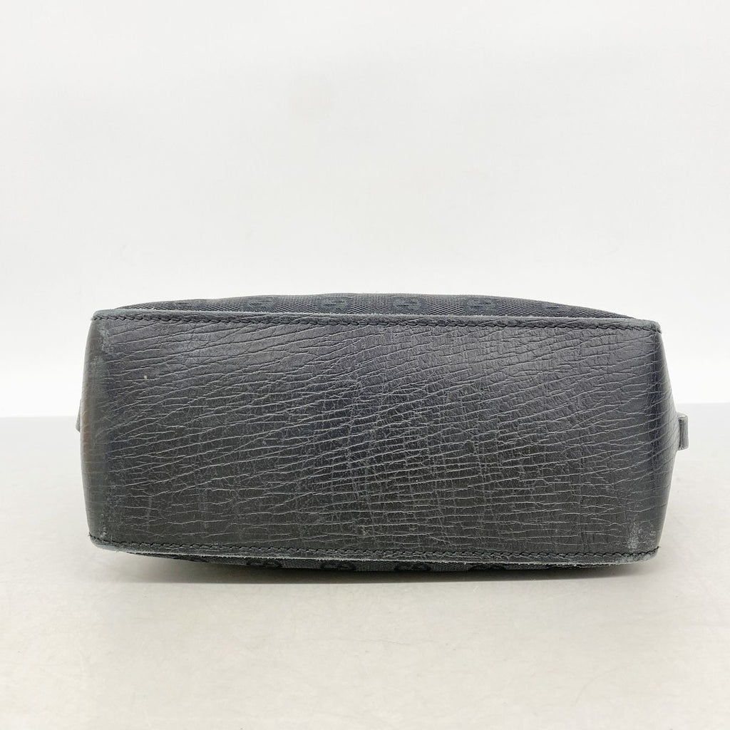 Gucci Tote GG Canvas Black Silver — view 3