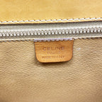 Celine Shoulder Bag Macadam Brown Gold — view 5
