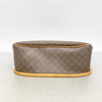 Celine Shoulder Bag Macadam Brown Gold — view 3