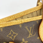 Louis Vuitton Tote Monogram Neverfull MM Brown — view 6