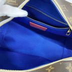 Louis Vuitton Clutch Monogram NBA Collaboration Cloakroom Drop Kit Brown — view 4