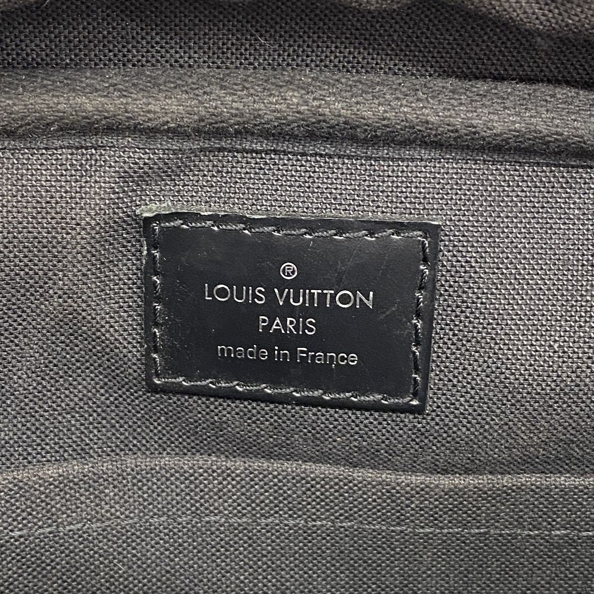 Louis Vuitton Belt Bag Damier Graphite Ambler Black — view 5