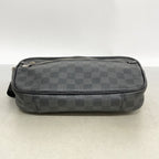 Louis Vuitton Belt Bag Damier Graphite Ambler Black — view 3