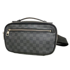 Louis Vuitton Belt Bag Damier Graphite Ambler Black