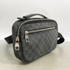 Louis Vuitton Belt Bag Damier Graphite Ambler Black — view 2
