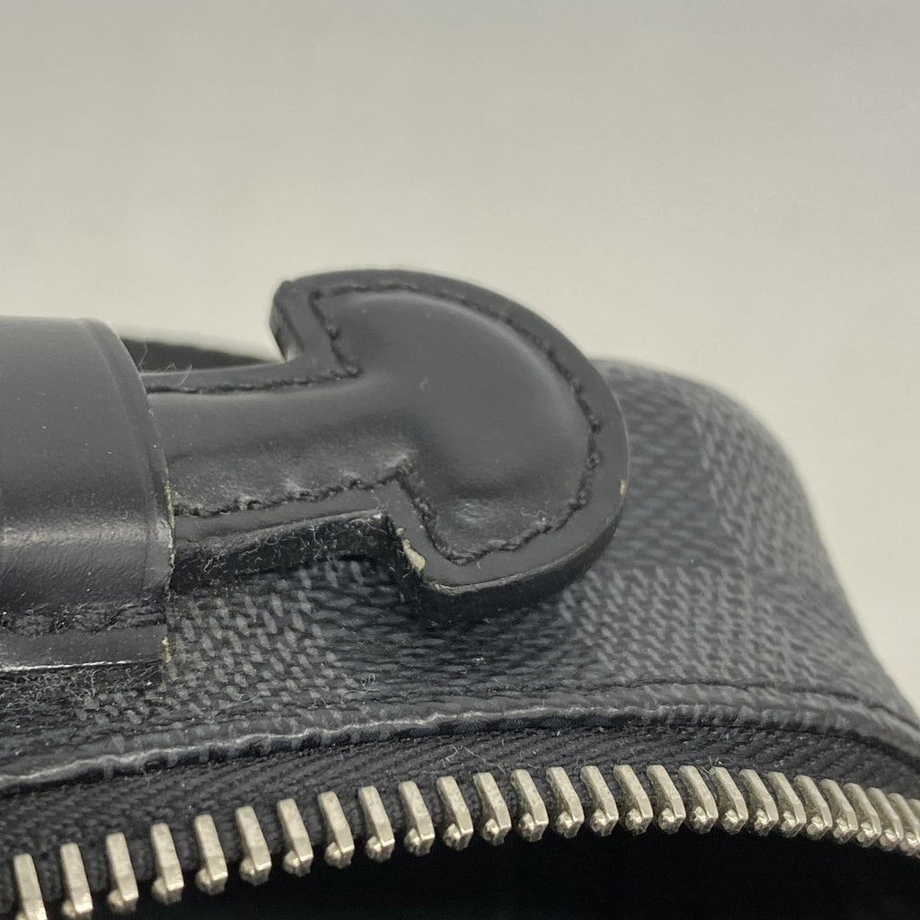 Louis Vuitton Belt Bag Damier Graphite Ambler Black — view 8