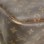 Louis Vuitton Shoulder Bag Monogram Reporter GM Brown — view 6