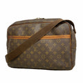 Louis Vuitton Shoulder Bag Monogram Reporter GM Brown
