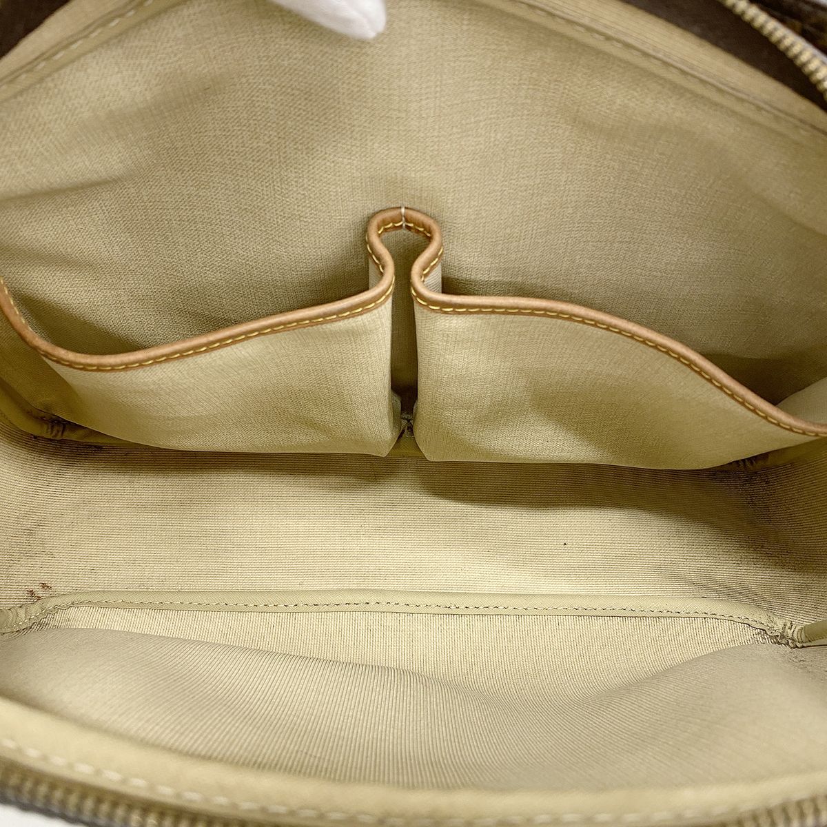 Louis Vuitton Shoulder Bag Monogram Reporter GM Brown — view 4