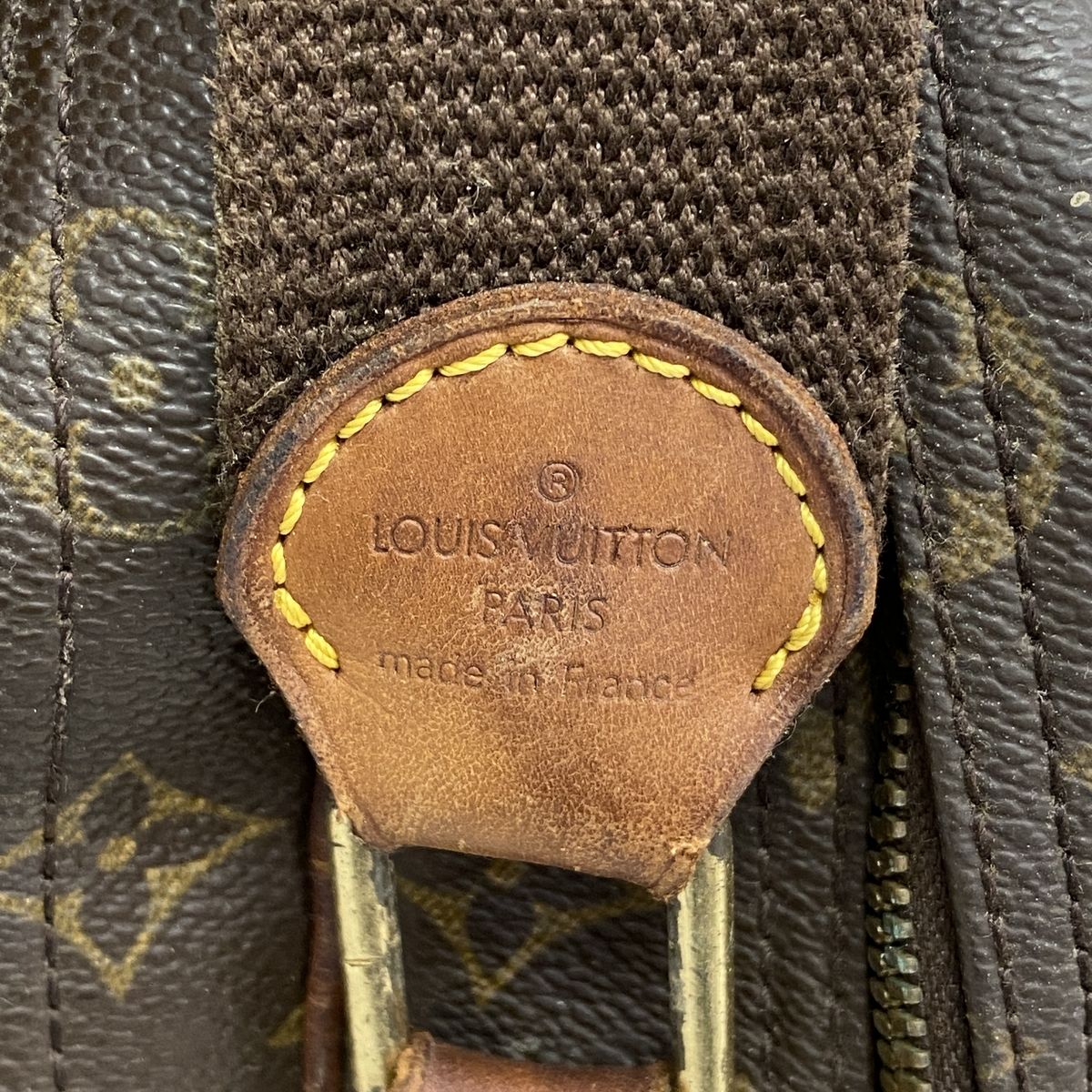Louis Vuitton Shoulder Bag Monogram Reporter GM Brown — view 5