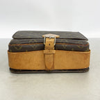 Louis Vuitton Shoulder Bag Monogram Cartouchiere MM Brown — view 3