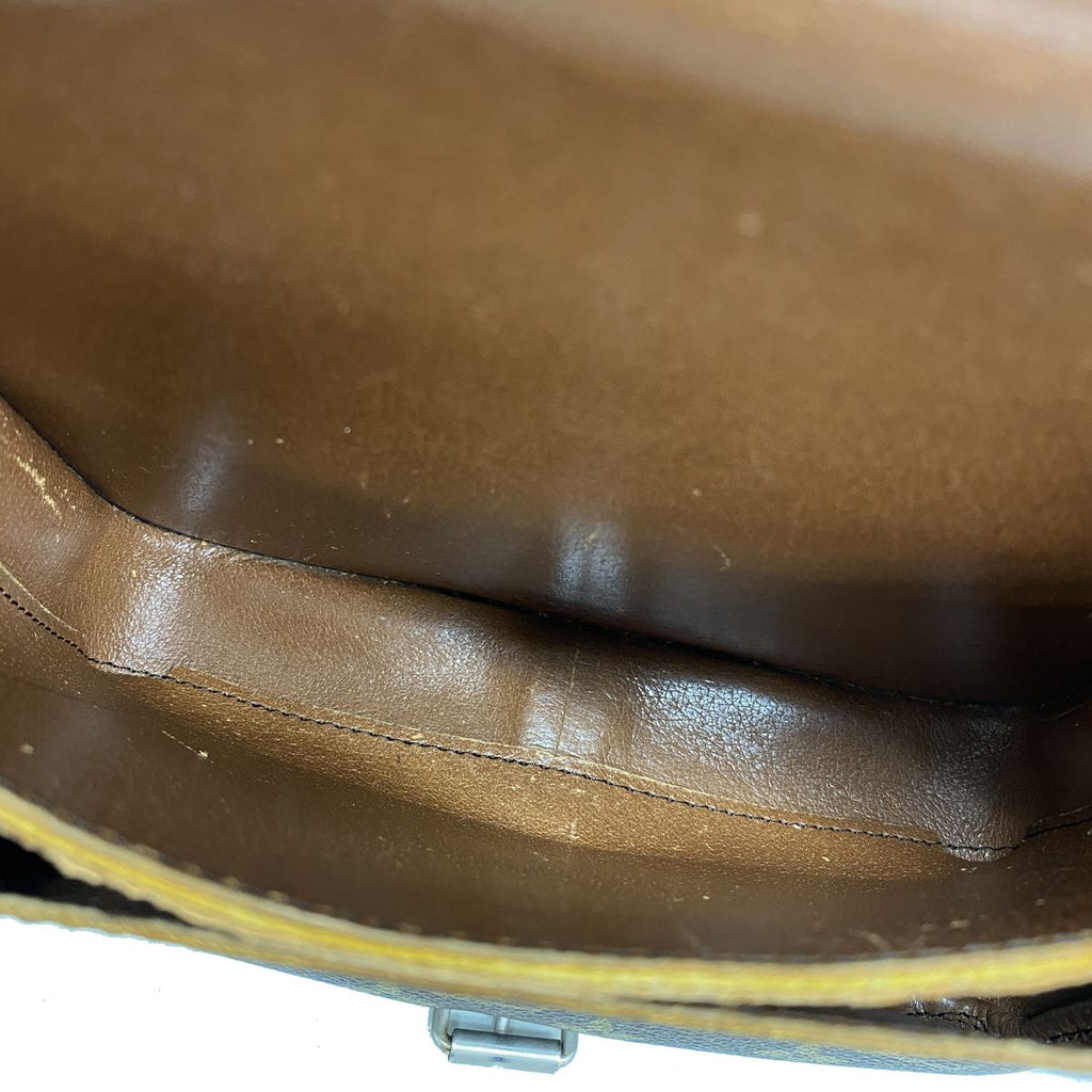 Louis Vuitton Shoulder Bag Monogram Cartouchiere MM Brown — view 4