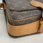 Louis Vuitton Shoulder Bag Monogram Cartouchiere MM Brown — view 6