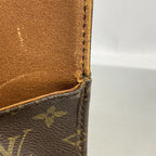 Louis Vuitton Shoulder Bag Monogram Cartouchiere MM Brown — view 8