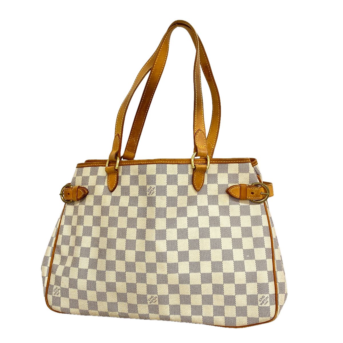 Louis Vuitton Tote Damier Azur Batignolles Horizon Tal White