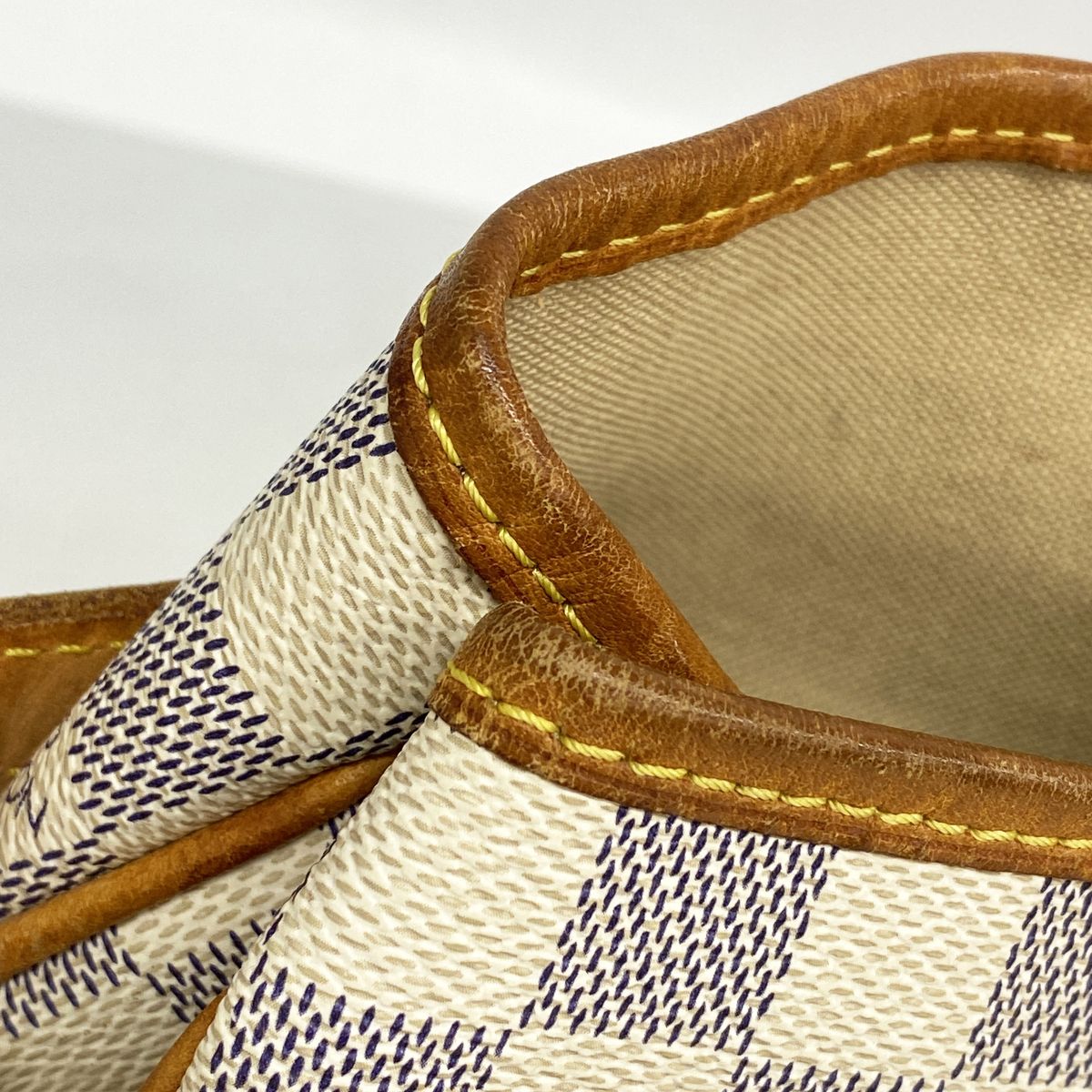 Louis Vuitton Tote Damier Azur Batignolles Horizon Tal White — view 7