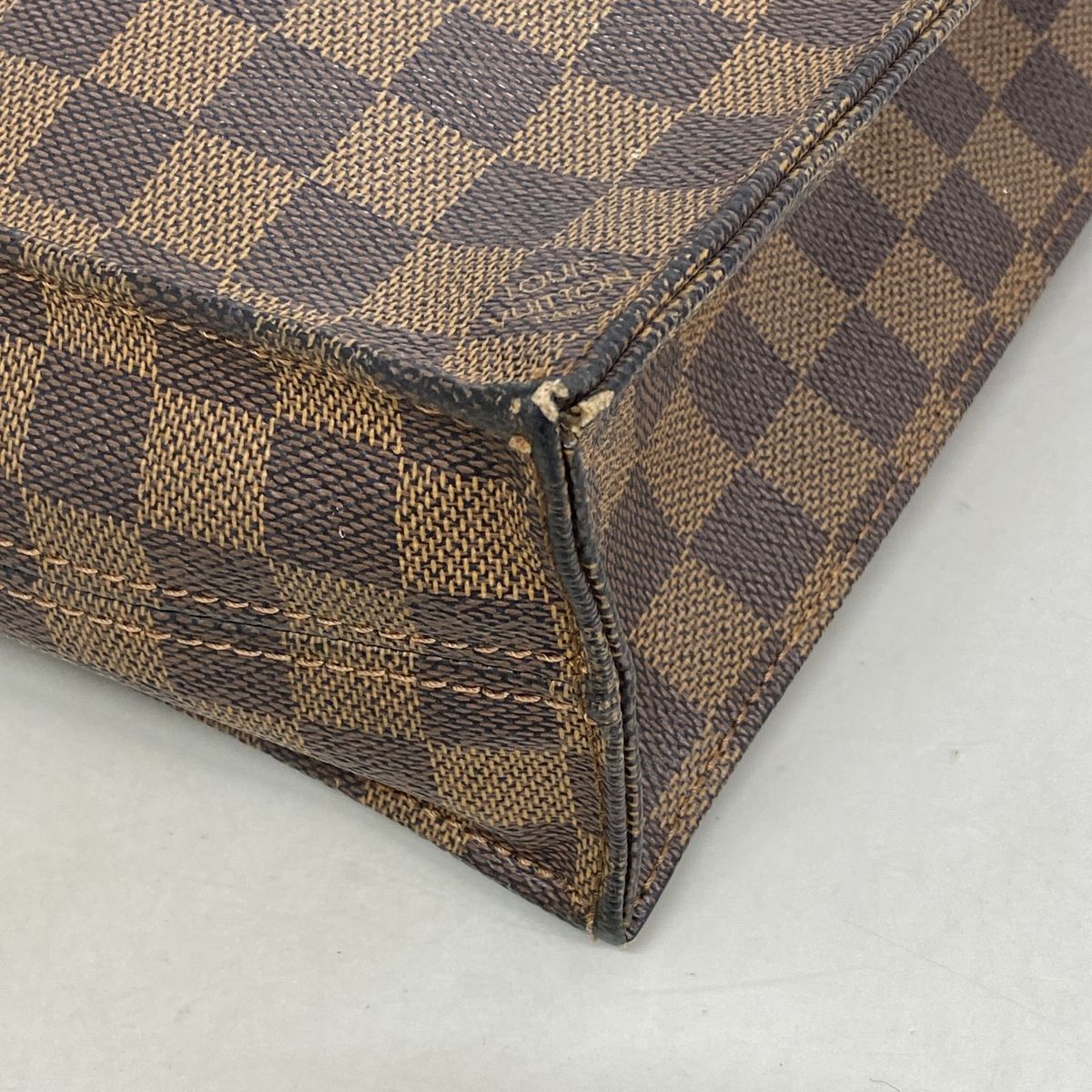 Louis Vuitton Tote Damier Sac Plat Ebene — view 6