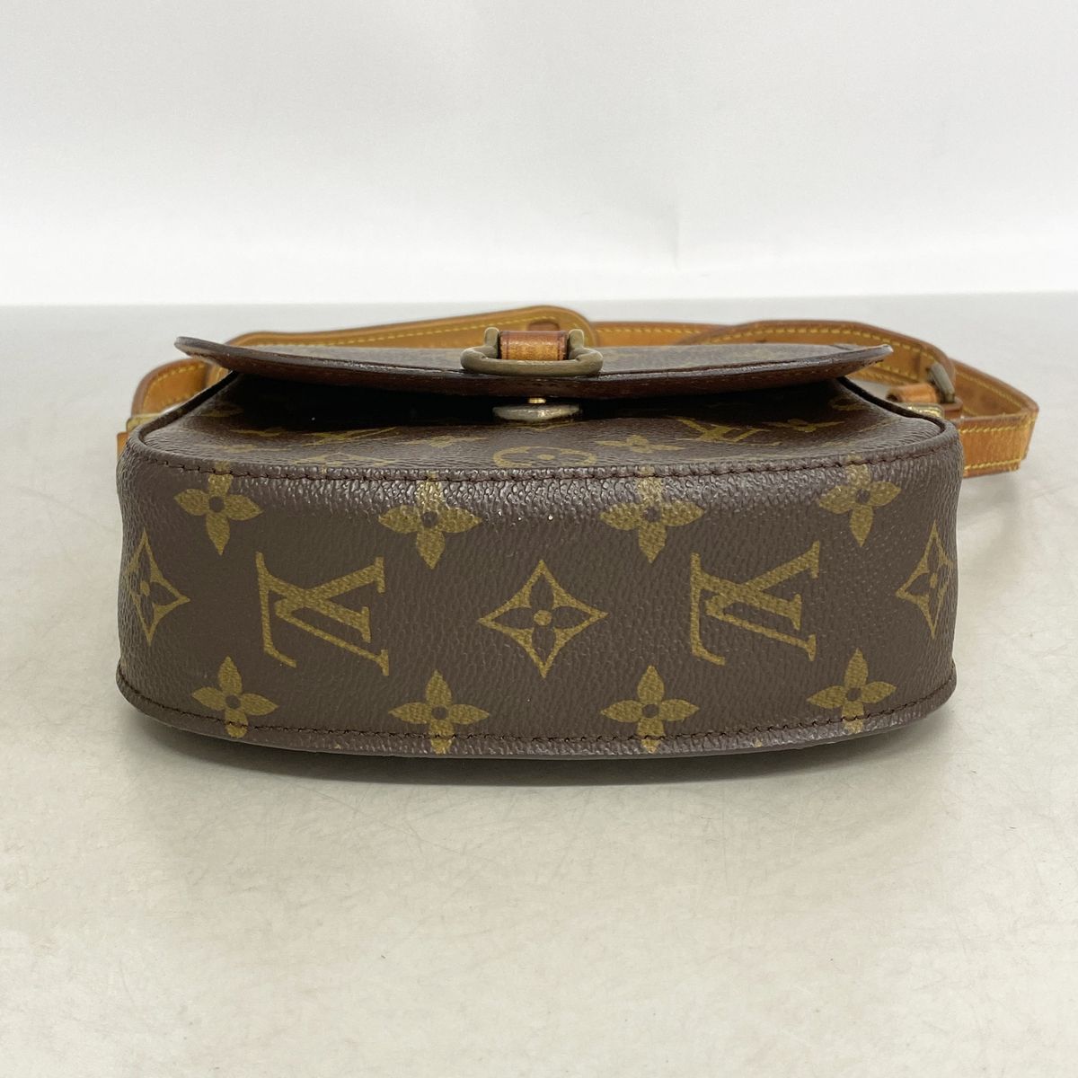 Louis Vuitton Shoulder Bag Monogram Mini Saint-cloud Brown — view 3