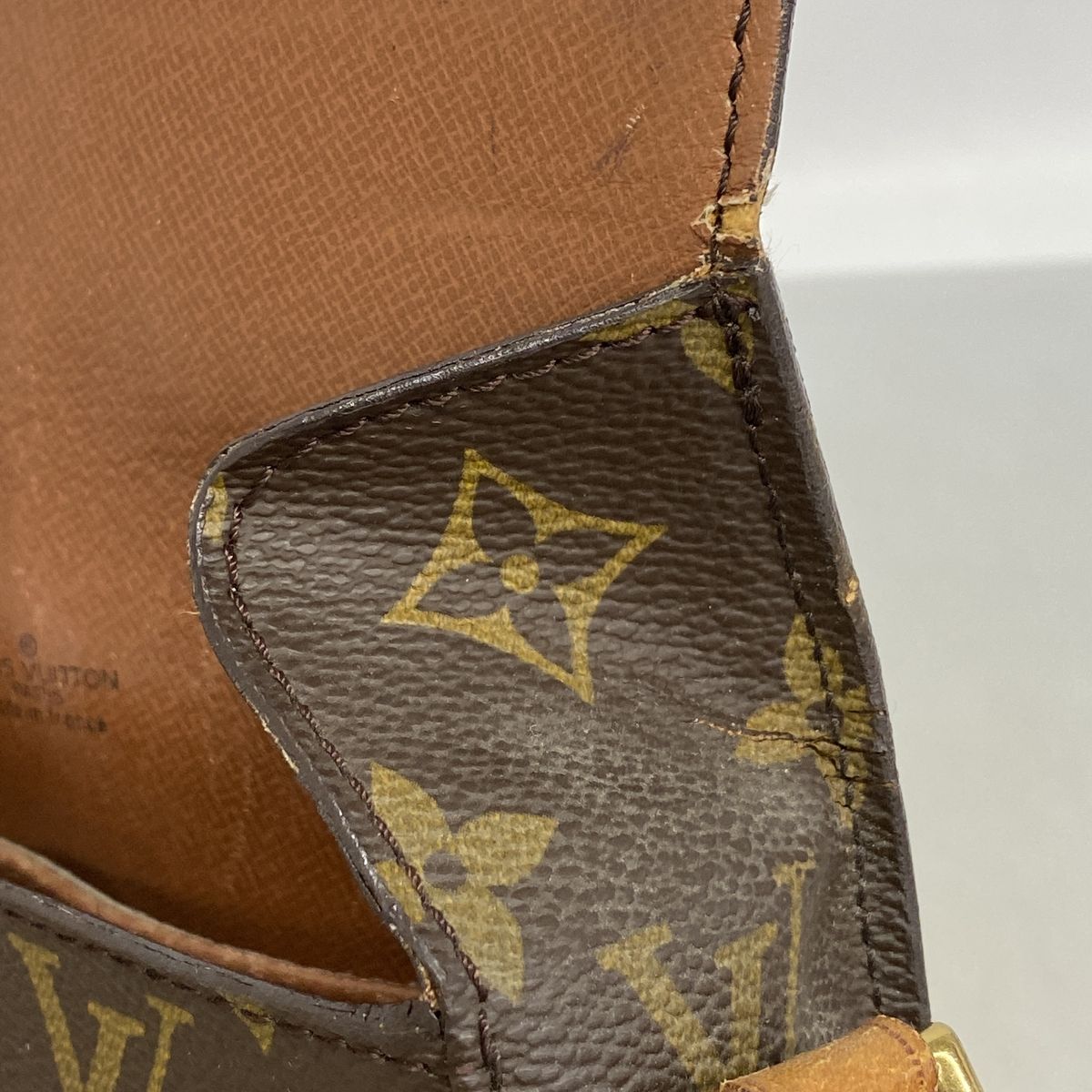 Louis Vuitton Shoulder Bag Monogram Mini Saint-cloud Brown — view 6