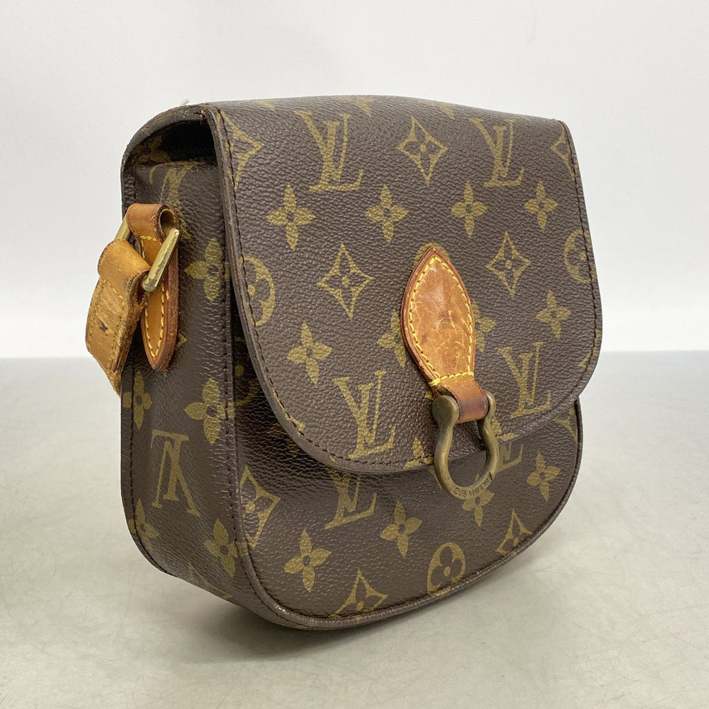 Louis Vuitton Shoulder Bag Monogram Mini Saint-cloud Brown — view 2