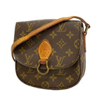 Louis Vuitton Shoulder Bag Monogram Mini Saint-cloud Brown