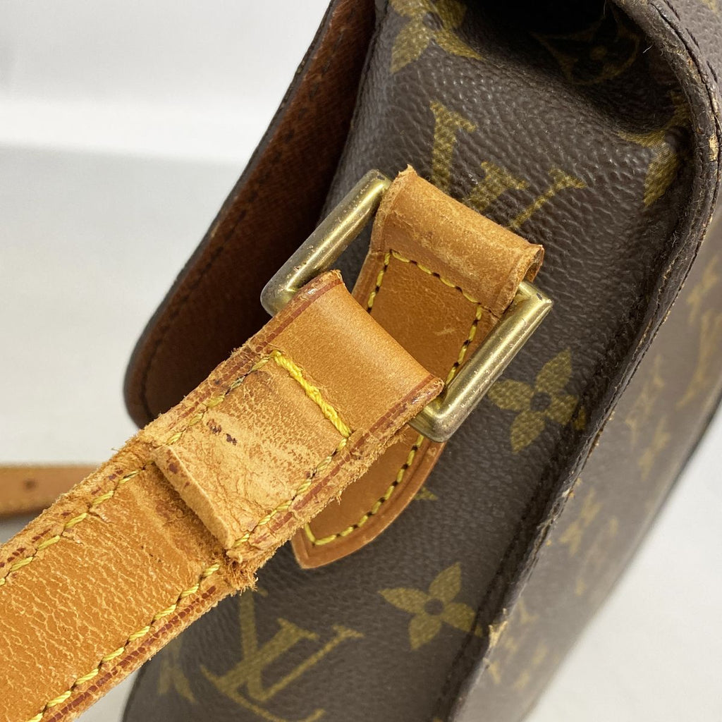 Louis Vuitton Shoulder Bag Monogram Saint-cloud GM Brown — view 8
